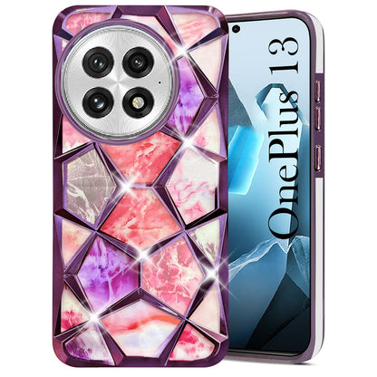 OnePlus Series Glitter Diamond Case – Dual Design Sparkle Back Cover for Stylish Protection