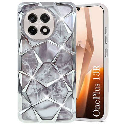 OnePlus Series Glitter Diamond Case – Dual Design Sparkle Back Cover for Stylish Protection