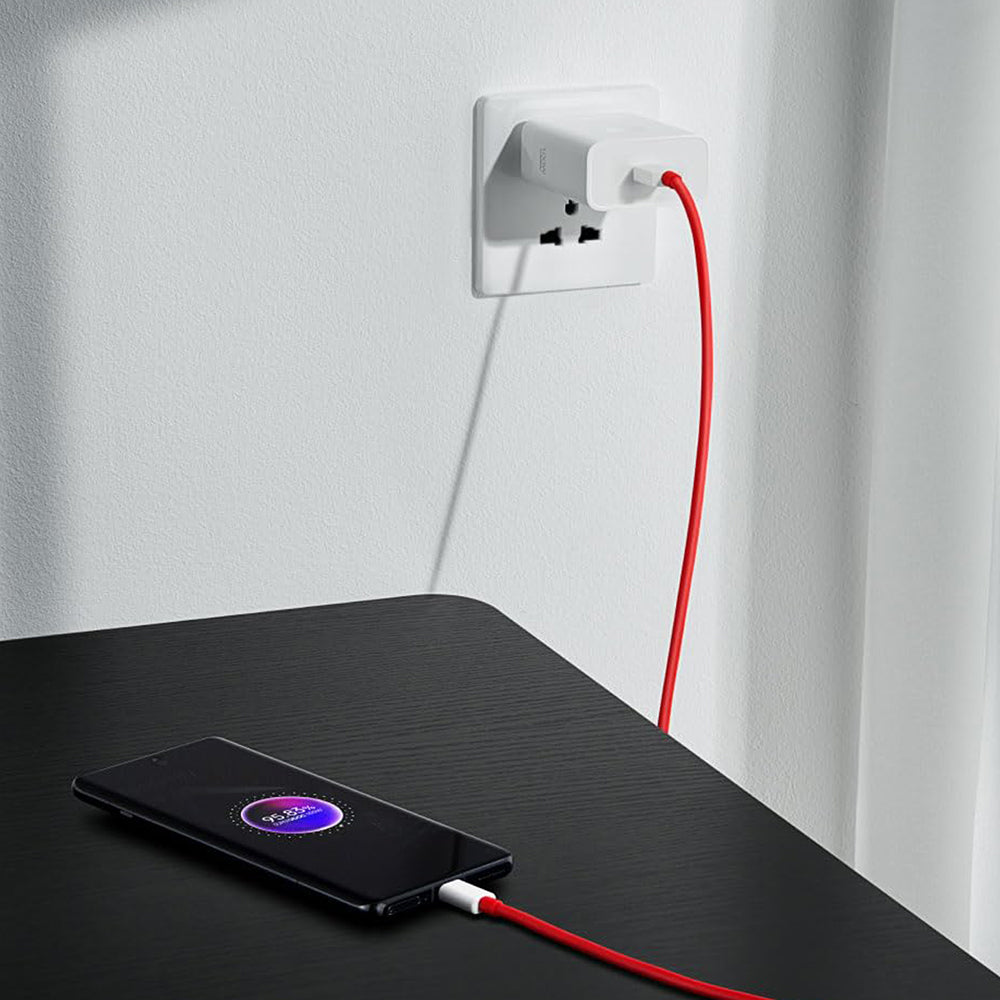 OnePlus 100W Ultra Fast Charger with Type-C SUPERVOOC Cable – Dash Charge Supported