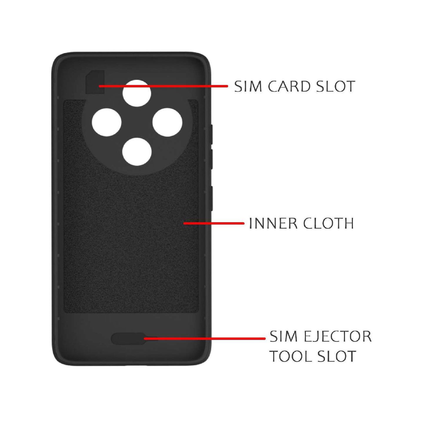 Oppo F27 Pro Luxury Hexa Cube Design Back Case