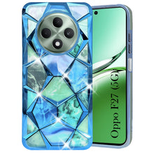 Load image into Gallery viewer, Oppo F27 Pro Glitter Diamond Case – Dual Design Sparkle Back Cover for Stylish Protection
