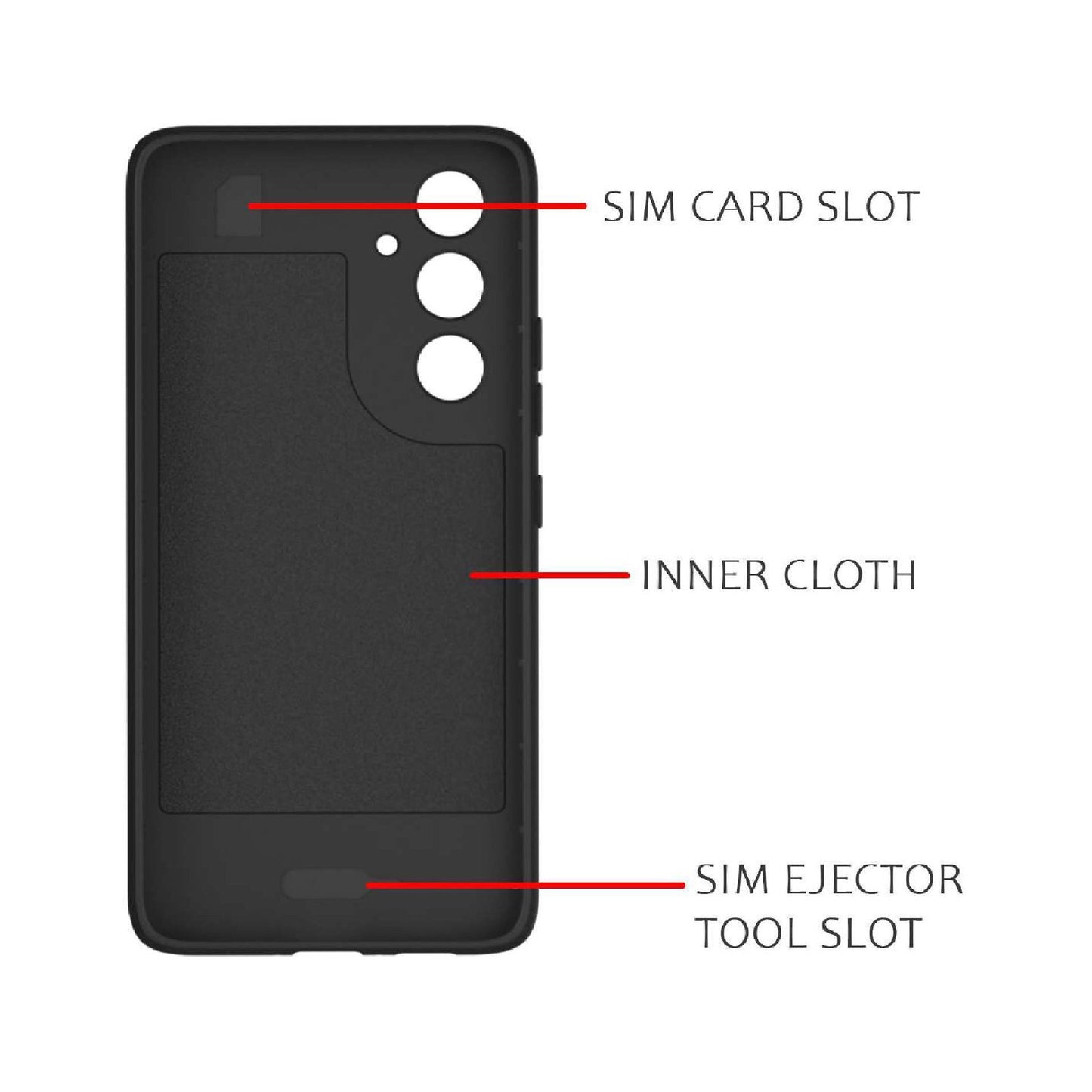 Galaxy A35 Luxury Hexa Cube Design Back Case