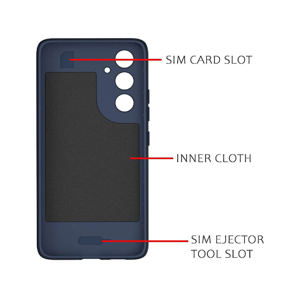 Galaxy A35 Luxury Hexa Cube Design Back Case