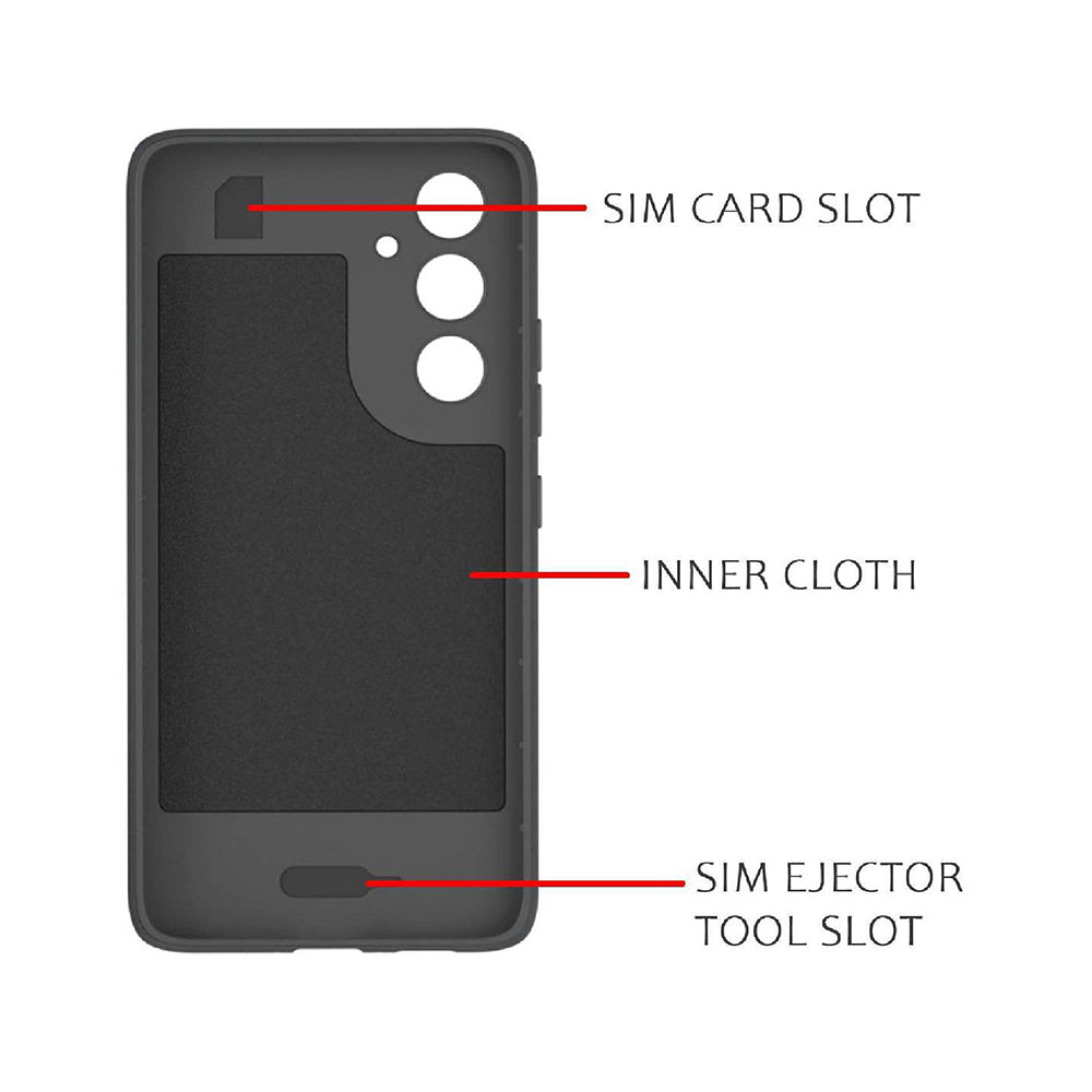 Galaxy A35 Luxury Hexa Cube Design Back Case