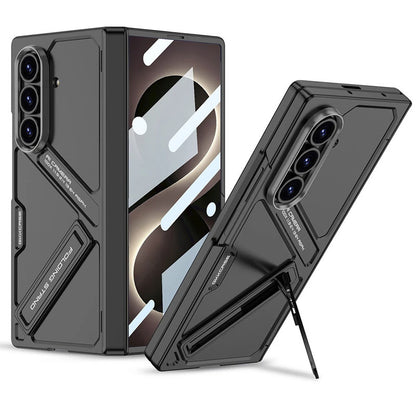 Galaxy Z Fold8 Ultra GKK Matte Leather Folding With Stand Case