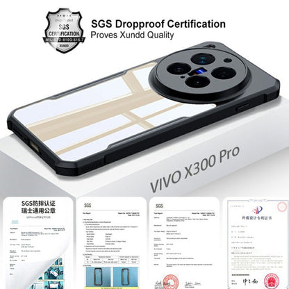 VIVO X300 Shockproof Protective Shell Transparent Clear Case
