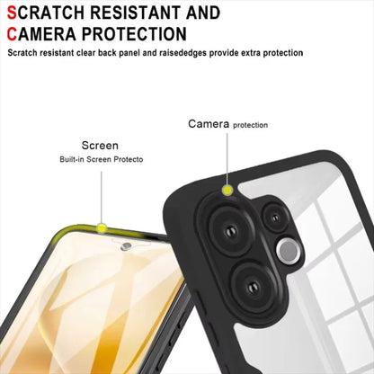 VIVO V60 Shockproof Protective Shell Transparent Clear Case