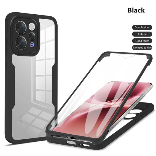 VIVO V70 Shockproof Protective Shell Transparent Clear Case
