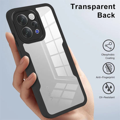 VIVO V70 Shockproof Protective Shell Transparent Clear Case