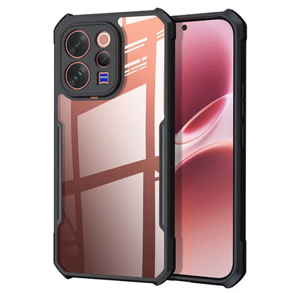 VIVO V70 Shockproof Protective Shell Transparent Clear Case
