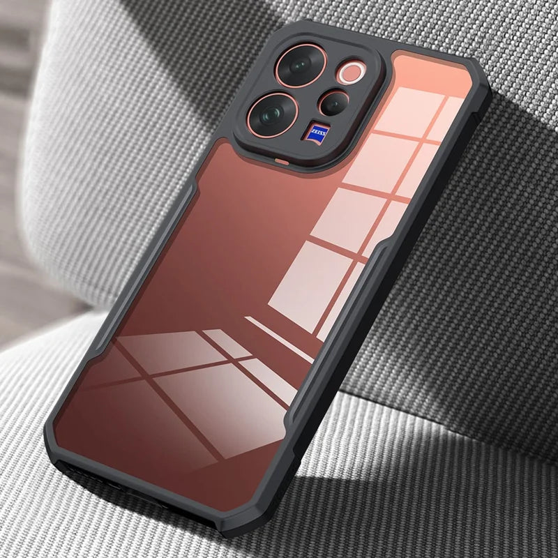 VIVO V70 Shockproof Protective Shell Transparent Clear Case