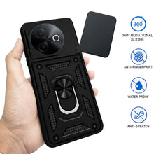 Load image into Gallery viewer, Vivo Y39 5G Hybrid Dual Armor Case with Camera Slide Cover – Shockproof Polycarbonate Protection
