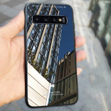 Load image into Gallery viewer, Galaxy S10 Plus Glass Hard Ultra High Protection Case- Black
