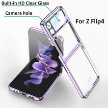 Load image into Gallery viewer, Galaxy Z Flip4 High Transparent Glitter Back Case
