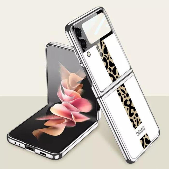 Galaxy Z Flip3 Fashion Plating Camera Glass Protection Glass Case