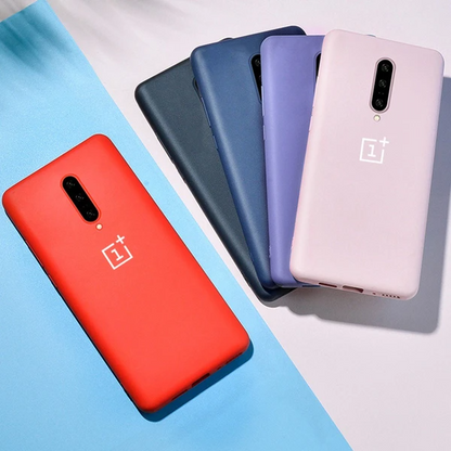 OnePlus 7 Pro Luxury Silicone Jelly Ultra Protection Back Case- Red