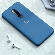 Load image into Gallery viewer, OnePlus 7 Pro Luxury Silicone Jelly Ultra Protection Back Case- Blue
