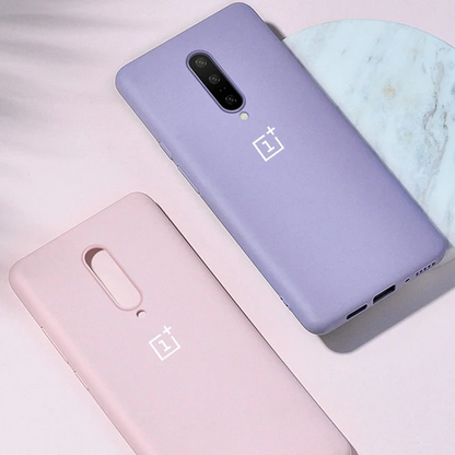 OnePlus 7 Pro Luxury Silicone Jelly Ultra Protection Back Case- Blue