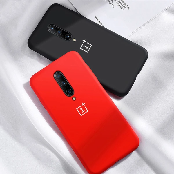 OnePlus 7 Pro Luxury Silicone Jelly Ultra Protection Back Case- Red