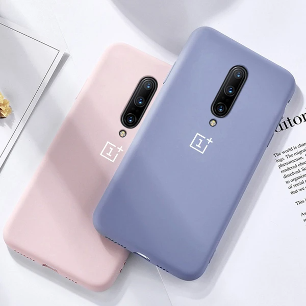 OnePlus 7 Pro Luxury Silicone Jelly Ultra Protection Back Case- Blue