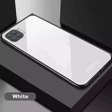 Load image into Gallery viewer, Oppo F17/ F17 Pro Glass Hard Ultra High Protection Case- White
