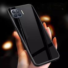 Load image into Gallery viewer, Oppo F17/ F17 Pro Glass Hard Ultra High Protection Case- Black
