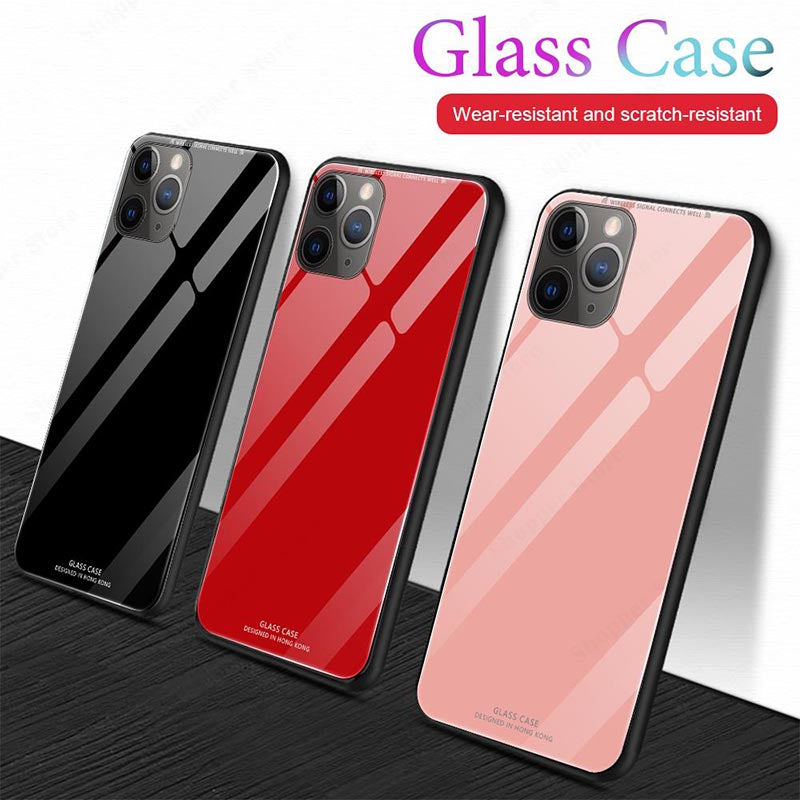 iPhone 13 Pro Glass Hard Ultra High Protection Case