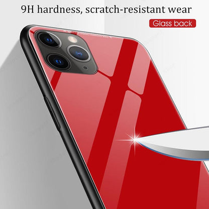iPhone 13 Pro Glass Hard Ultra High Protection Case