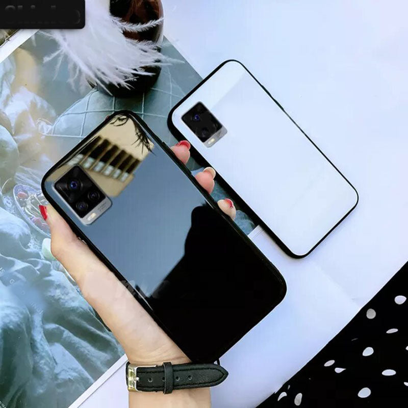 Vivo V20 Glass Hard Ultra High Protection Case- Black