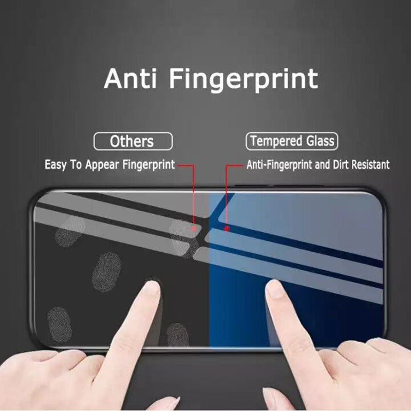 Vivo V20 Glass Hard Ultra High Protection Case- Black