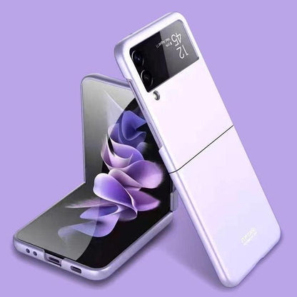 Galaxy Z Flip3 High Transparent Glitter Back Case
