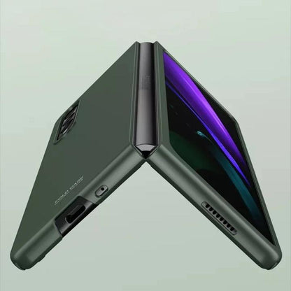 Galaxy Z Fold3 Ultra Thin Hard Shell Back Case- Gold
