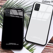 Load image into Gallery viewer, Galaxy A71 Glass Hard Ultra High Protection Case- White
