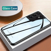 Load image into Gallery viewer, Galaxy S22 Ultra Glass Hard Ultra High Protection Case
