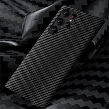 Load image into Gallery viewer, Galaxy S23 Ultra Classic Ultra Slim Carbon Fiber Texture Pattern PC Case
