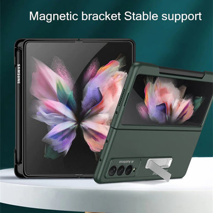 Galaxy Z Fold3 Magnetic Hinge Full Protection Stand Case