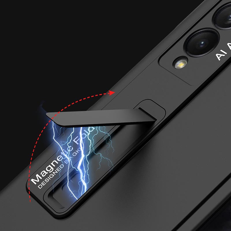 Galaxy Z Fold3 Magnetic Hinge Full Protection Stand Case