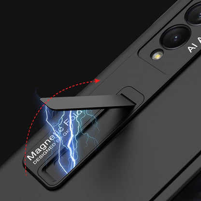 Galaxy Z Fold4 Magnetic Hinge Full Protection Stand Case