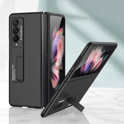 Galaxy Z Fold3 Magnetic Hinge Full Protection Stand Case