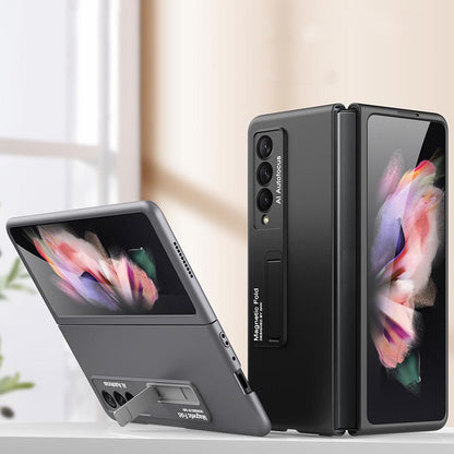 Galaxy Z Fold3 Magnetic Hinge Full Protection Stand Case