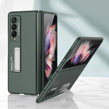 Galaxy Z Fold3 Magnetic Hinge Full Protection Stand Case