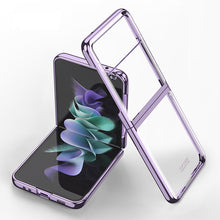 Load image into Gallery viewer, Galaxy Z Flip3 High Transparent Glitter Back Case
