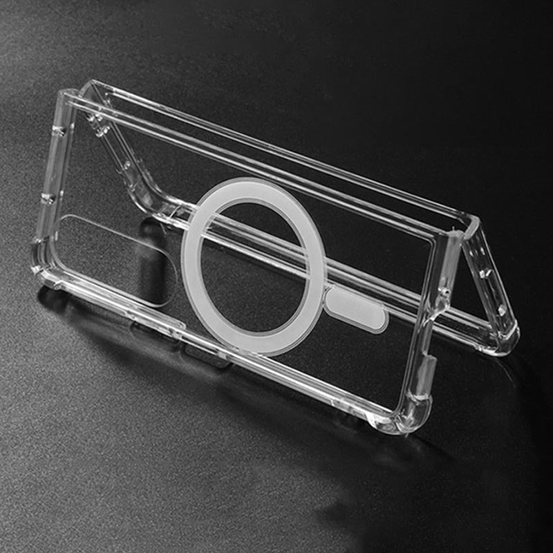 Galaxy Z Fold4 MagSafe Shockproof Transparent Clear Case