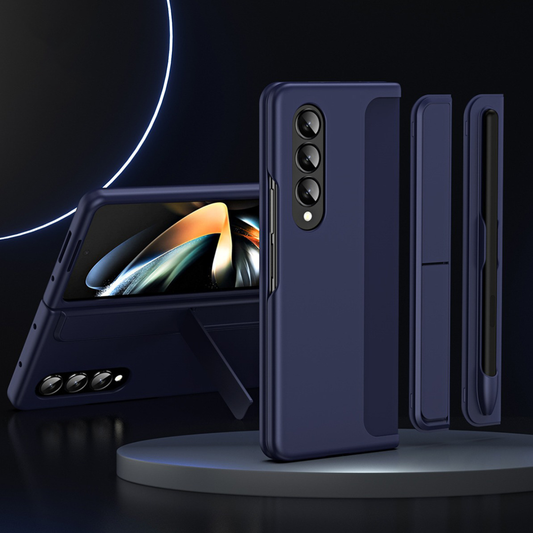 Galaxy Z Fold3 Detachable Pen Holder Kickstand Case