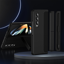 Load image into Gallery viewer, Galaxy Z Fold4 Detachable Pen Holder Kickstand Case
