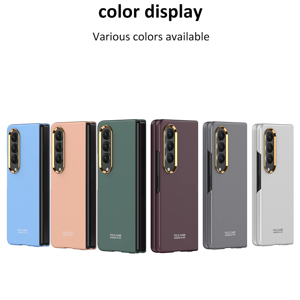 Galaxy Z Fold4 Ultra Thin Color Contact Lense Shell Back Case