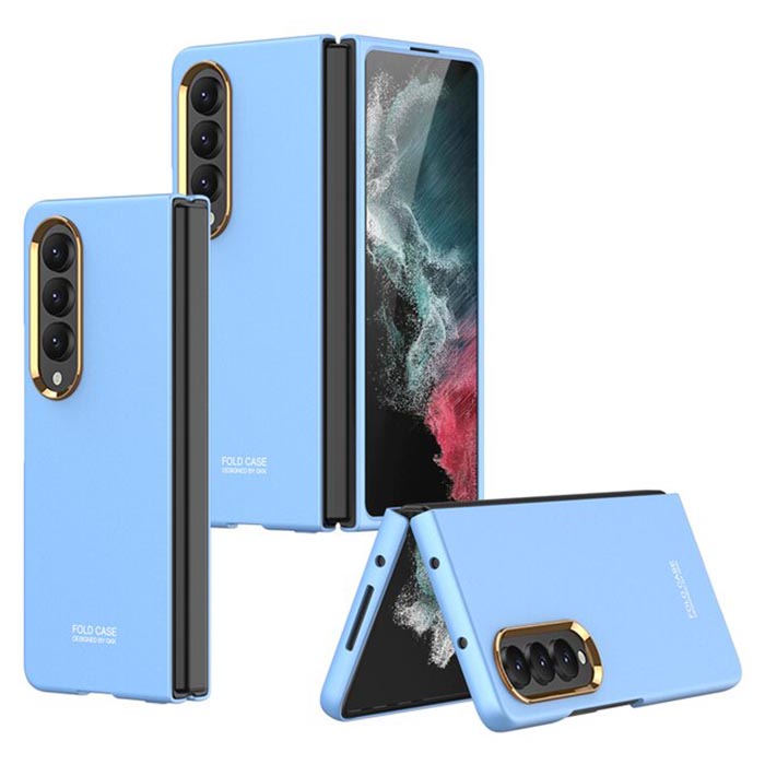 Galaxy Z Fold4 Ultra Thin Color Contact Lense Shell Back Case
