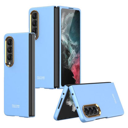 Galaxy Z Fold4 Ultra Thin Color Contact Lense Shell Back Case