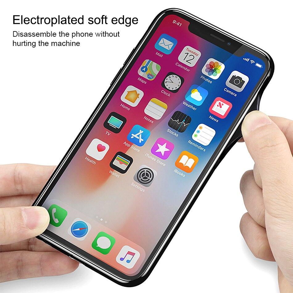 iPhone 11 Pro Glass Hard Ultra High Protection Case- Black