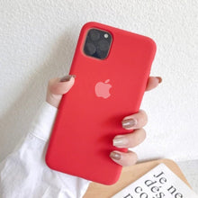 Load image into Gallery viewer, iPhone 11 Pro Max Luxury Silicone Jelly Back Case- Red
